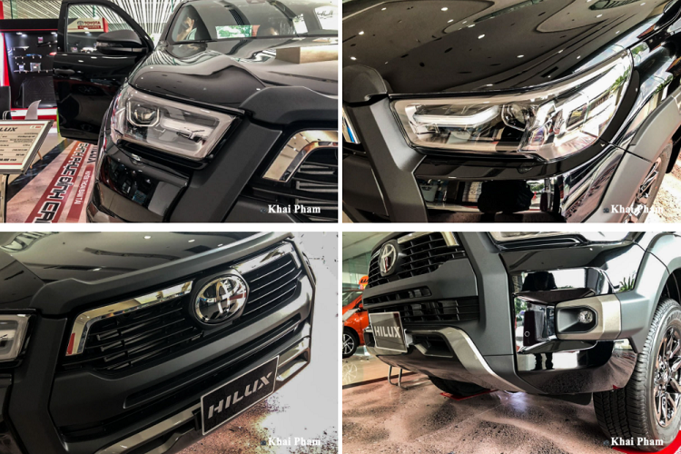 Ở ngoại hình, Toyota Hilux 2020 giờ đây đã trở nên cơ bắp, lực lưỡng chẳng thua kém những đối thủ đến từ Mỹ như Ford Ranger hay Chevrolet Colorado. Đầu xe Toyota Hilux Adventure 2020 là khu vực sở hữu nhiều thay đổi nhất của mẫu bán tải này để tương xứng với giá cao mà khách hàng phải bỏ ra để sở hữu.