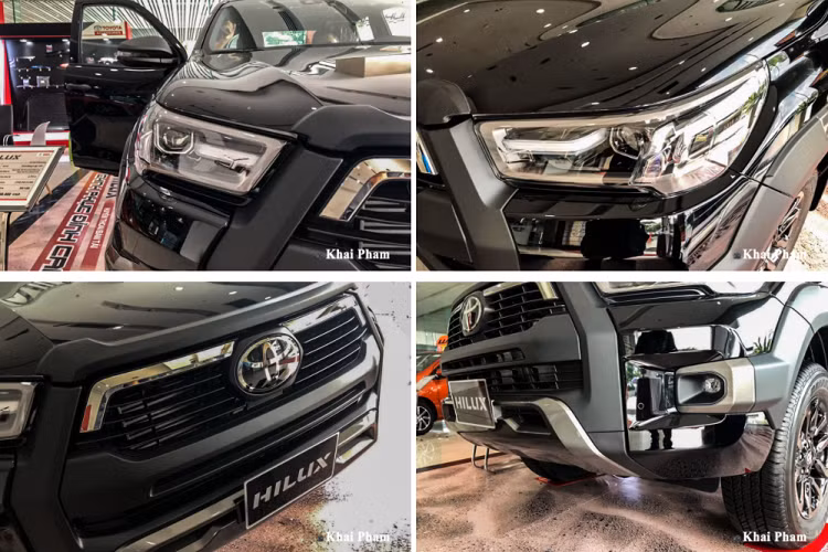 Ở ngoại hình, Toyota Hilux 2020 giờ đây đã trở nên cơ bắp, lực lưỡng chẳng thua kém những đối thủ đến từ Mỹ như Ford Ranger hay Chevrolet Colorado. Đầu xe Toyota Hilux Adventure 2020 là khu vực sở hữu nhiều thay đổi nhất của mẫu bán tải này để tương xứng với giá cao mà khách hàng phải bỏ ra để sở hữu.