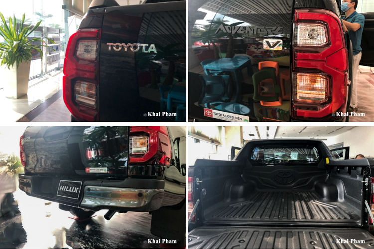 Mẫu ôtô mới Toyota Hilux Adventure 2020 có phần đuôi xe duy trì nét cơ bắp và cứng cáp với một vài thay đổi nhỏ.