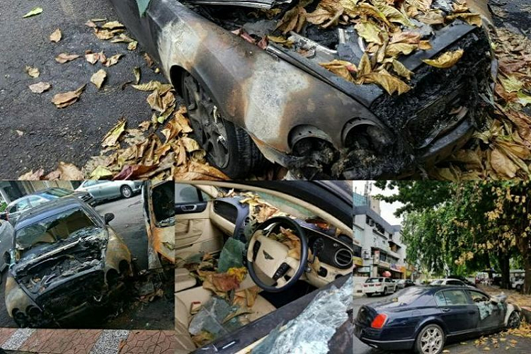 Theo điều tra, nghi phạm 35 tuổi có liên quan đến 3 vụ án, 8 chiếc xe ôtô bị đốt cháy rụi trị giá 190.000 RM (khoảng 1 tỷ đồng). Những vụ lừa đảo này xảy ra ở Malaysia, cảnh sát cho biết chủ xe đã cố tính tẩm dầu rồi phóng hỏa xe.