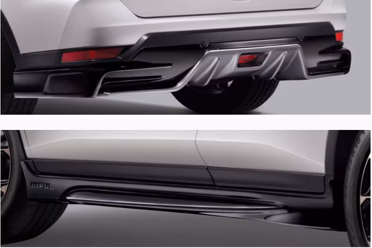 Ngoài ra, những chủ sở hữu X-Trail quan tâm đến gói Impul có thể tùy chọn các trang bị riêng lẻ với mức giá được công bố như sau: Bộ Impul Aerokit (cản trước và phía sau, và ốp hông): khoảng 30 triệu; Mâm xe Aura SX-50 18 inch của Impul (bộ bốn): khoảng 31 triệu; Lốp Continental ContiMaxContact MC6 (235/55 R18, bộ bốn): khoảng 15 triệu;