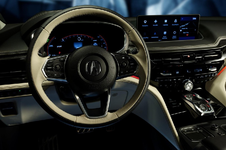 Nói thêm về ghế, Acura MDX được bổ sung khoảng duỗi chân rộng rãi hơn cho cả 3 hàng ghế. Bên cạnh đó, hàng ghế thứ nhất và thứ hai của xe còn phù hợp với những người cao ráo. Theo hãng Acura, ghế trước của MDX Concept có tính năng chỉnh điện 16 hướng và mát-xa 9 chế độ.