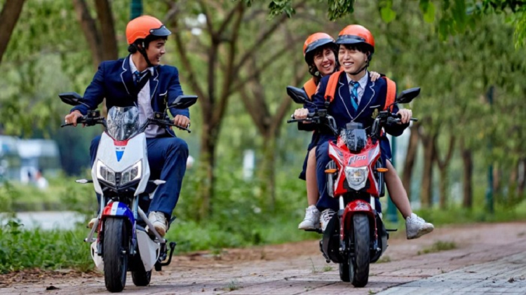 Chon xe may dien hoc sinh nhu the nao cho phu hop?