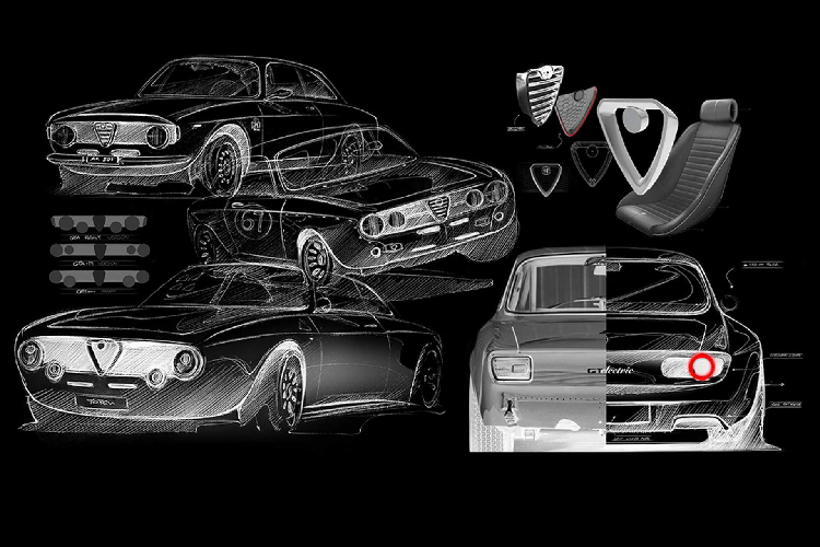 Totem GTelectric - Alfa Romeo Giulia chạy điện dự kiến sẽ ra mắt tại lễ hội diễu hành xe Goodwood 2020. Đáng tiếc sự kiện này đã hoãn lại do dịch bệnh vì vậy tạm thời fan hâm mộ sẽ chưa thế diện kiến chiếc xe bằng xương bằng thịt.