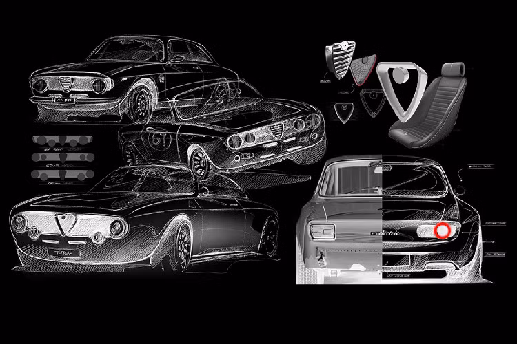 Totem GTelectric - Alfa Romeo Giulia chạy điện dự kiến sẽ ra mắt tại lễ hội diễu hành xe Goodwood 2020. Đáng tiếc sự kiện này đã hoãn lại do dịch bệnh vì vậy tạm thời fan hâm mộ sẽ chưa thế diện kiến chiếc xe bằng xương bằng thịt.