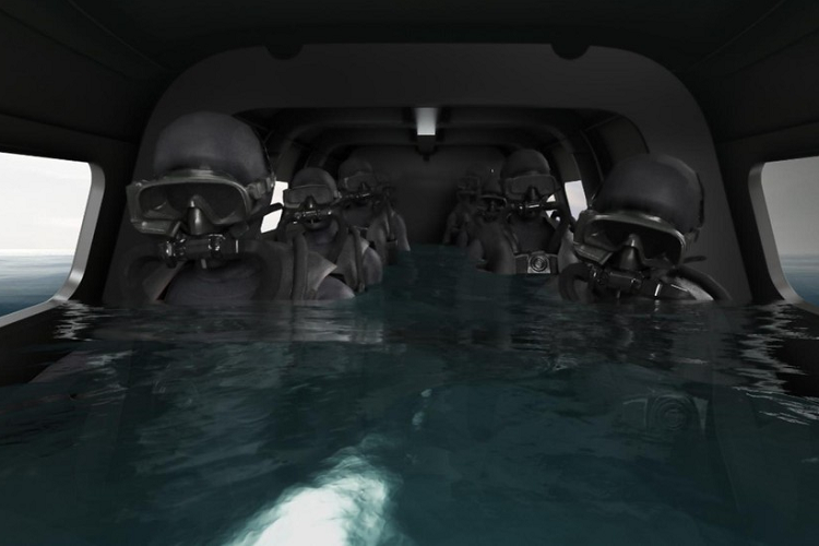 Victa có thân tàu bằng sợi carbon tổng hợp với phần lõi xốp Diab, giúp nó cứng cáp nhưng nhẹ cân. Nó được sơn màu đen mờ và có thể chở theo 6 thợ lặn, một người lái và một hoa tiêu, tất cả đều sẽ mặc đồ lặn. Nguyên nhân là bởi vì Victa là một dạng “tàu ngầm ướt”, tức là để lặn xuống thì nó cần làm ngập cabin trong nước. Toàn bộ quá trình này chỉ mất hai phút.