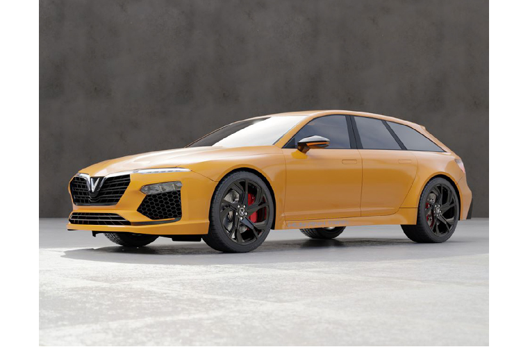 Dựa trên mẫu xe sedan VinFast Lux A2.0, designer này đã cho ra lò siêu phẩm mang tên Luxwagon DTM. Theo dòng trạng thái chia sẻ của chàng trai này, concept này được lấy cảm hứng từ chiếc xe huyền thoại Audi RS6 DTM 2015 của vận động viên trượt tuyết Jon Olsson và được xây dựng dựa trên tiền thân là concept VinFast Lux wagon cũng do chính chàng designer này tung ra trước đó không lâu.