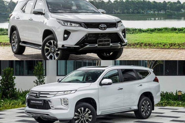 Xét về tầm giá và trang bị, Mitsubishi Pajero Sport 4x4 AT 2020 và Toyota Fortuner 2.8 4x4 AT là hai phiên bản "ngang tài ngang sức" nhất. Trong đó, Pajero Sport 4x4 AT có giá 1,345 tỷ đồng, còn chiếc SUV của Toyota có giá 1,388 tỷ đồng (riêng bản màu ngọc trai giá 1,396 tỷ đồng).