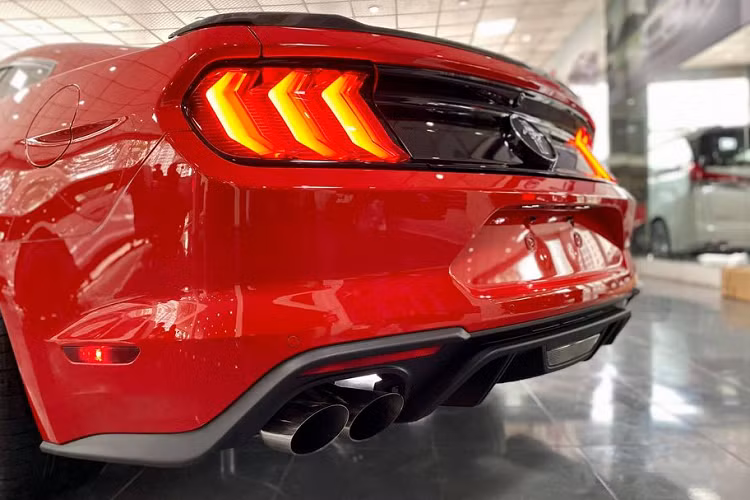 Bên trong khoang lái, Ford Mustang High Performance có cấu hình ghế 2+2 với sự ưu tiên dành tối đa cho hàng ghế trước, hàng ghế sau do có kích thước khiêm tốn nên chủ yếu chỉ dành cho việc cất đồ hoặc trẻ em ngồi.