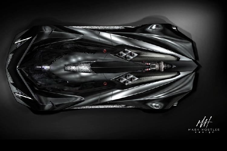 Với màu sơn đen Satin Metallic, chiếc xe trông huyền bí và hầm hố hơn bao giờ hết. Thay vì chỉ là một phiên bản tái thiết kế, chiếc xe render máy tính này còn đưa mọi thứ đi xa hơn một bước bằng cách bổ sung chi tiết khí động học, một bình nhiên liệu chuyên dụng E85, và một bộ hạn chế lực đẩy để khiến chiếc xe dễ lái hơn.