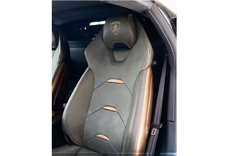 Ngoài ra là những chi tiết và chỉ khâu tạo nét tương phản của màu Oro Bacchus.