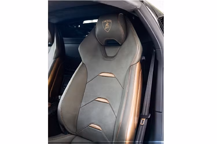 Ngoài ra là những chi tiết và chỉ khâu tạo nét tương phản của màu Oro Bacchus.