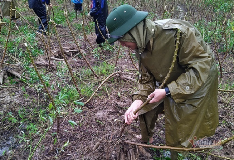 Cong an dam mua nho san, don bun giup dan vung lu-Hinh-3