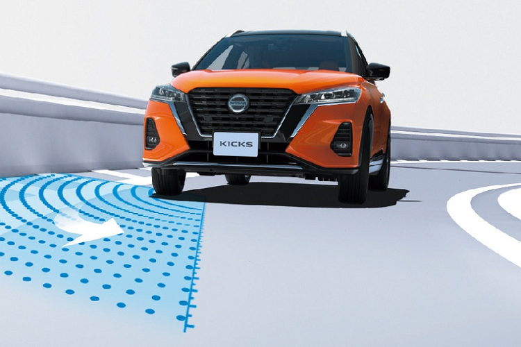 Crossover cỡ nhỏ mới của Nissan được trang bị hệ thống lái bán tự động ProPilot trợ giúp giữ làn, đi giữa làn đường và phanh tự động.