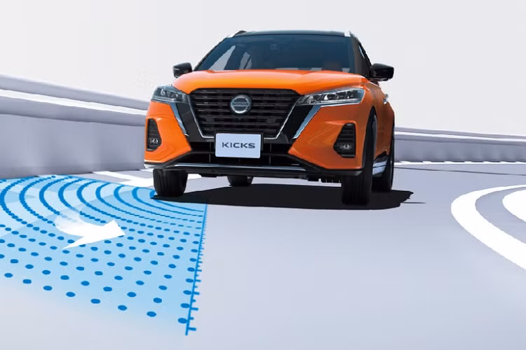 Crossover cỡ nhỏ mới của Nissan được trang bị hệ thống lái bán tự động ProPilot trợ giúp giữ làn, đi giữa làn đường và phanh tự động.