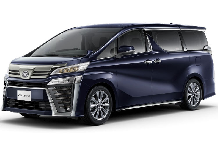 Trong khi đó, Vellfire Golden Eyes được phát triển từ Vellfire Z. Cạnh đầu nắp capo, lưới tản nhiệt, phần đuôi xe được sơn màu đen tuyền. Đèn sương mù dạng LED. Toyota Vellfire Golden Eyes được trang bị cụm đèn pha vàng, tên gọi Golden Eyes cũng từ đây mà ra. Cả 2 mẫu MPV cao cấp đền trang bị mâm xe 18 inch, lốp có kích thước 235/50.