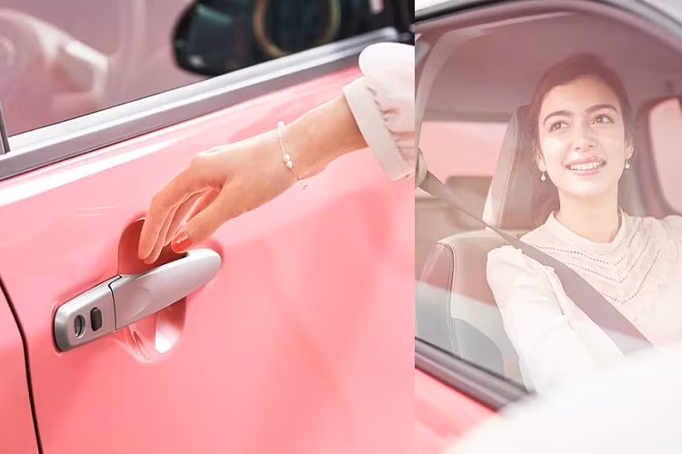 Xe mới có tổng cộng 5 màu sắc ngoại thất, mỗi màu đều có thể đi kèm với một tùy chọn màu sắc tương phản cho nóc xe. Trong số đó, chiếc màu hồng có thể gợi nhớ tới Daihatsu Boon Style, một phiên bản xe nội địa Nhật Bản đặc biệt khác mà dường như đã truyền cảm hứng cho Passo Moda Charm.