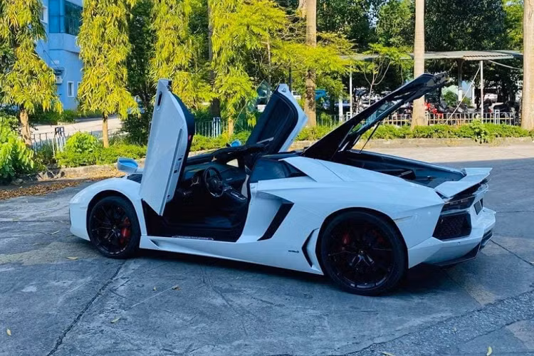 Hiện số lượng siêu xe Lamborghini Aventador mui trần tại Việt Nam có 6 chiếc, trong đó 4 chiếc thuộc bản tiêu chuẩn và 2 chiếc thuộc phiên bản siêu xe hàng hiếm Lamborghini Aventador LP750-4 SV Roadster vốn chỉ có 500 xe trên toàn thế giới. Hiện giá xe Lamborghini Aventador LP700-4 tại Việt Nam sau khi đã đóng đủ thuế và phí... theo công bố của Bộ Tài Chính là trên 37 tỷ đồng.