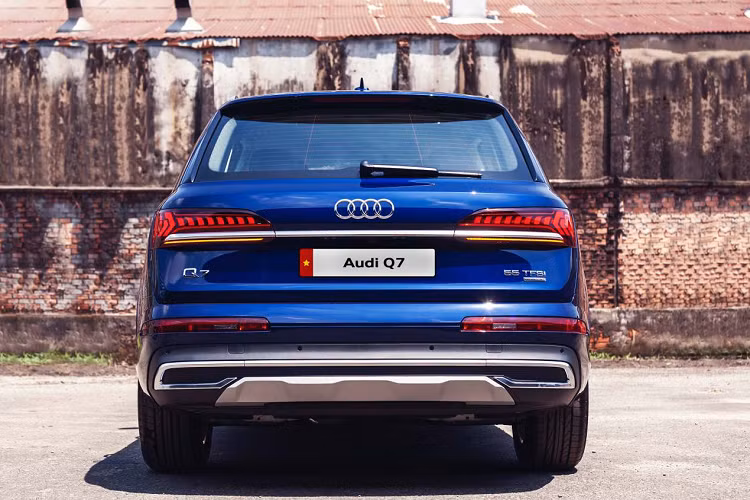  Audi Q7 2020 về Việt Nam thuộc phiên bản 55 TFSI dùng động cơ xăng 3.0L, đi kèm cụm pin lithium-ion 48V hỗ trợ bộ tăng áp giúp sản sinh công suất tối đa 335 mã lực. Động cơ sẽ kết hợp với hộp số tự động 8 cấp Tiptronic và hệ dẫn động 4 bánh AWD. Trong tương lai, nhiều khả năng Audi Việt Nam sẽ tiếp tục nhập về bản 2.0L tăng áp với giá bán mềm hơn để tiếp cận được nhiều khách hàng hơn nữa.