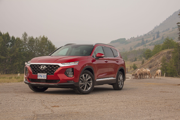 Mẫu xe SUV Hyundai SantaFe thế hệ thứ 2 được thiết kế theo phong cách mềm mại đơn giản, thế hệ Santa Fe này đã chiếm được nhiều cảm tình đông đảo người tiêu dùng Việt, trong đó động cơ dầu 2.2L được đánh giá cao bởi sự bền bỉ và tiết kiệm.