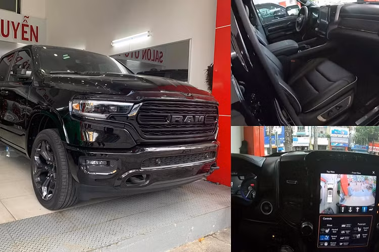 Trong nhiều dòng xe thuộc phân khúc bán tải cỡ lớn tại Việt Nam, dòng Ram 1500 được đưa về nước với số lượng đếm trên đầu ngón tay, ít hơn nhiều so với dòng Ford F-150/F-150 Raptor. Chiếc Ram 1500 Limited 2020 mới phiên bản “Black Edition” này hiện tại là chiếc duy nhất được đưa về nước.