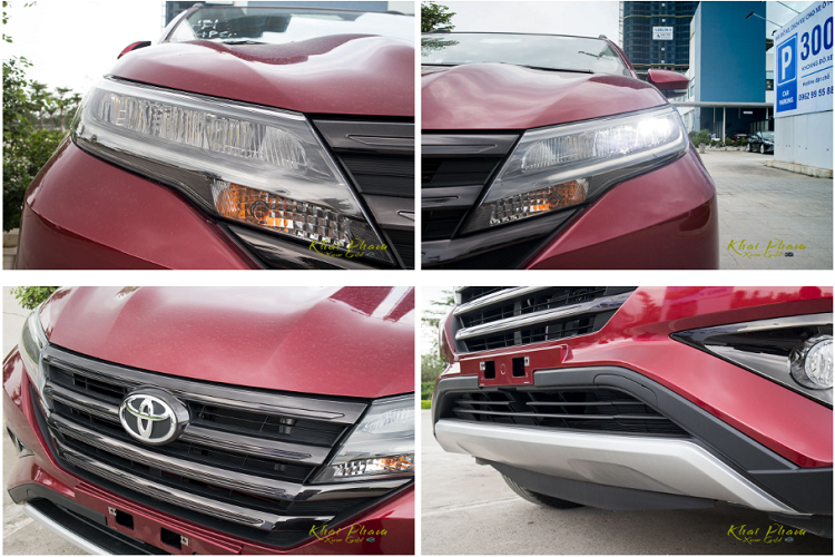 Thực chất, Toyota Rush mang dáng vẻ của chiếc SUV lai MPV, xe có thiết kế cứng cáp. Mặc dù so với Xpander, mẫu xe này không trẻ trung và hiện đại bằng nhưng phong cách đó đã quá quen thuộc với những tín đồ thương hiệu Toyota.