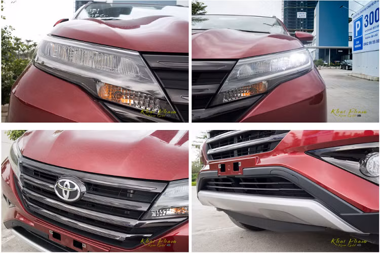 Thực chất, Toyota Rush mang dáng vẻ của chiếc SUV lai MPV, xe có thiết kế cứng cáp. Mặc dù so với Xpander, mẫu xe này không trẻ trung và hiện đại bằng nhưng phong cách đó đã quá quen thuộc với những tín đồ thương hiệu Toyota.