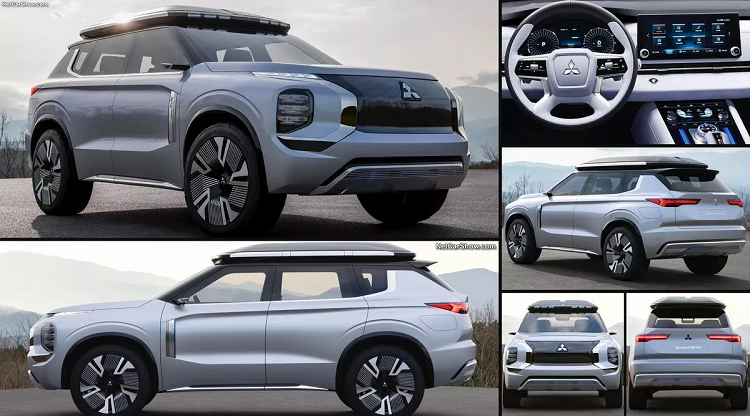 Ro ri anh thuc te cua Mitsubishi Outlander 2021 the he moi