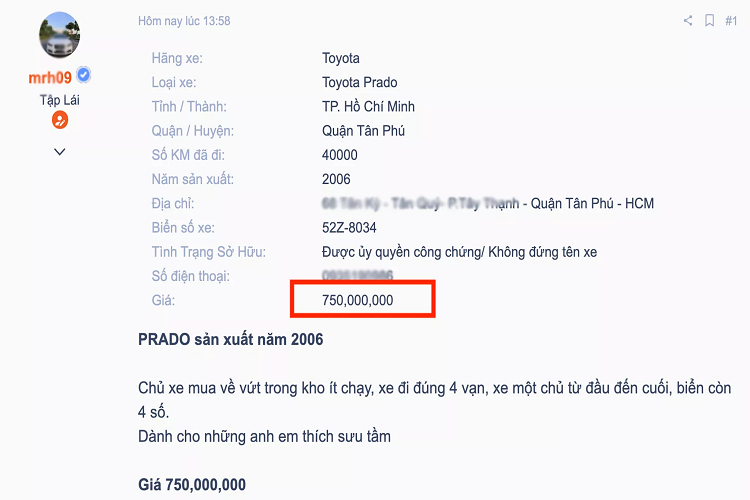 Có thể nói, phiên bản Land Cruiser Prado máy dầu nhiều nhất trên thị trường chỉ có thể là đời này. Xe sử dụng động cơ dầu 4cyl thẳng hàng, dung tích 3.0L (mã 1KD-FTV), sử dụng hệ thống phun dầu điện tử (Common Rail) cho công suất tối đa khoảng 170 mã lực tại 3.400 vòng/phút và mô-men xoắn cực đại 410Nm tại dải vòng tua máy từ 1.600 – 2.800 vòng/phút.