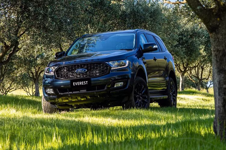 Ford Everest Sport 2021 se ve Viet Nam truoc Tet nguyen dan?