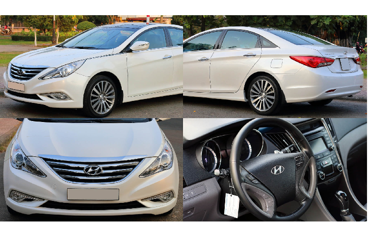 Chiếc xe sedan Hyundai Sonata đời 2013 này thuộc phiên bản nâng cấp facelift cuối đời của thế hệ Sonata thứ 6 (YF; 2009–2014). Hiện tại, xe đang được chào bán với mức giá hơn 619 triệu đồng với đồng hồ ODO dừng lại ở mức hơn 53.xxx km.