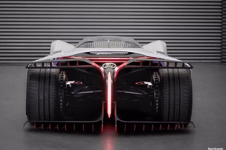 Arion muốn thiết kế của mình có các yếu tố từ siêu xe GT, bao gồm tấm chắn bùn đẹp mắt, các tấm ốp sườn uốn cong, và tấm ốp nổi ở phía sau. Vì thế giới video game không phải tuân theo một tiêu chuẩn va chạm nào cả, phần đuôi xe hoàn toàn lộ ra ngoài và được tạo hình tối ưu khí động học.