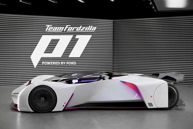 Đây là lần đầu tiên một nhà sản xuất ôtô tiến hành đưa một chiếc xe ảo được hợp tác thiết kế với game thủ ra đời thực vói một mô hình vật chất trước khi phát hành nó trong game. Ford đã yêu cầu các game thủ bình chọn đủ chi tiết, bao gồm cấu hình, vị trí động cơ, và định nghĩa khoang lái. Gần 250.000 người đã giúp Team Fordzilla hoàn thành bản thiết kế cuối cùng cho siêu xe Ford Fordzilla P1.