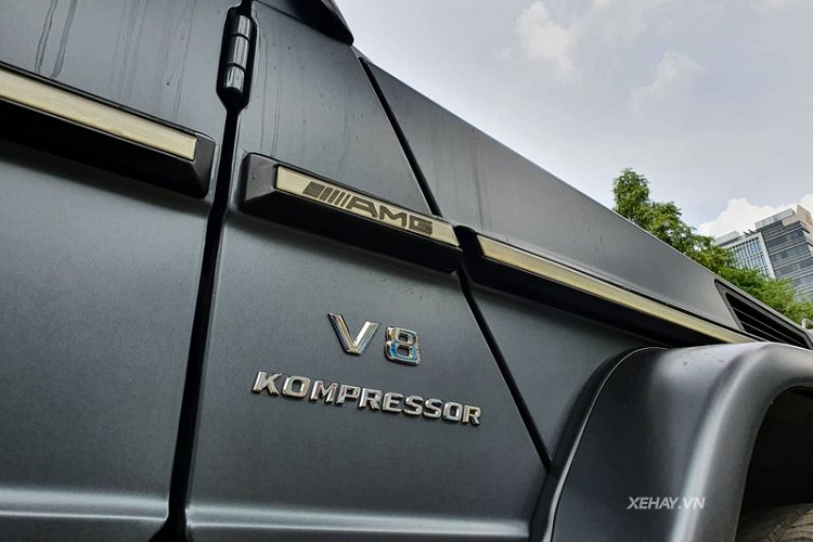 Về cơ bản, G55 AMG được hãng độ xe AMG giữ nguyên thiết kế và chỉ can thiệp tới công suất và các trang thiết bị đi kèm. Xe vẫn giữ vóc dáng với kích thước đồ sộ DxRxC tương ứng 4.686 x 2006 x 1935mm và chiều dài cơ sở là 2847mm.