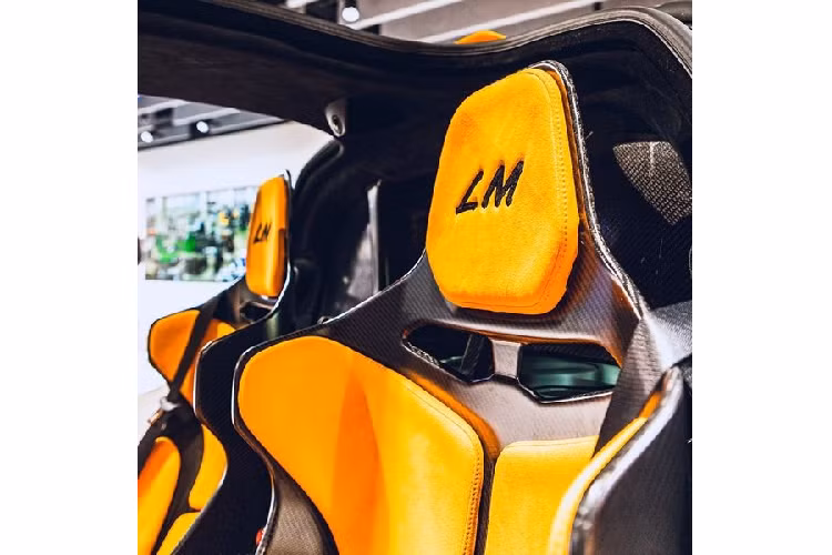 Khoang cabin thể thao pha trộn sự sang trọng trên Senna LeMans. Vật liệu chủ yếu cấu tạo nên nội thất của xe là da, da lộn cao cấp và carbon