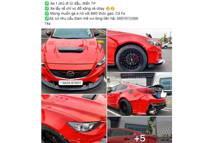 Có thể nói, độ body thân rộng là một nét văn hoá độ xe đặc trưng của người Nhật có thể nhắc đến những tên tuổi hãng độ nổi tiếng theo phong cách độ này như: RWB/ RAUH-Welt BEGRIFF (hãng chuyên độ xe các dòng xe Porsche 911 cổ điển), Liberty Walk - LB Performance hay Rocket Bunny - GReddy thường độ các dòng xe thể thao hay siêu xe, đây chính là phong cách mà chiếc Mazda6 này đang theo đuổi.