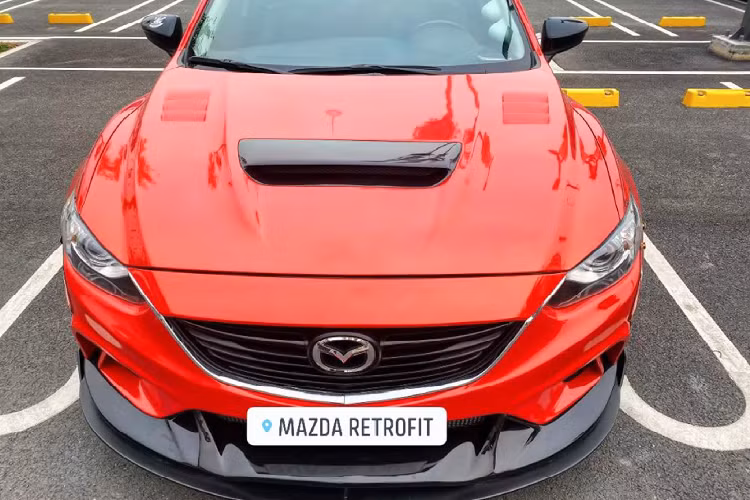 Trên thực tế, tại Việt Nam số lượng xe Mazda6 được độ body thân rộng (widebody) tại Việt Nam chỉ đếm trên đầu ngón tay, vì phong cách này còn khá mới mẽ đối với nhiều người.