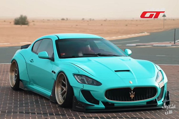 Islam Hammad đã phải chi ra khoảng 39.000 USD để "tân trang" cho chiếc Maserati Gran Turismo hàng hiếm của mình