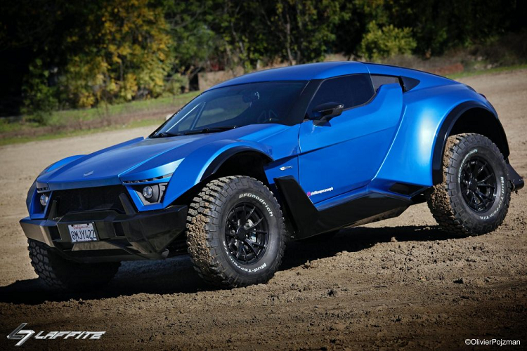 Người đứng sau sự hồi sinh của Zarooq Motors là Bruno Laffite - xe off-road của Laffite chính là cháu trai tay đua huyền thoại Jacques Laffite, người từng giành sáu chức vô địch cá nhân tại giải đua Công thức 1 trong khoảng thời gian từ 1974 đến 1986.