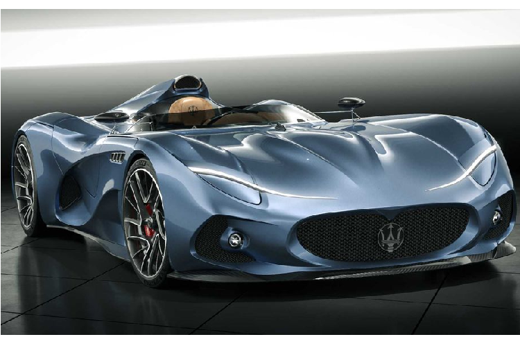 Ở phần ngoại thất, Maserati MilleMiglia Concept mới giống như một chàng lãng tử phong trần và kiêu hãnh. Những đường cong uyển chuyển song hành với các nếp gấp, gân xe nổi khối tạo nên một ngoại hình vững chắc và bề thế. Khác với những "người anh em" trong gia đình Maserati khác, MilleMiglia Concept sở hữu cặp đèn định vị ban ngày quá đỗi điệu đà, chạy mềm mại ở phần đầu xe. Bộ lưới tản nhiệt được hạ thấp tối đa cùng logo Cây đinh ba nằm chính giữa nổi bật.