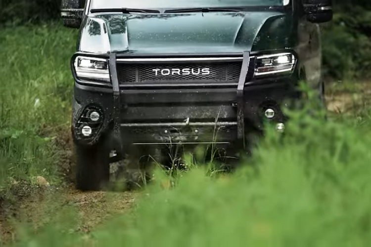 Không gian cabin của xe có thể lựa chọn lắp đặt ghế ngồi giữa 9 – 20 hành khách. Tùy thuộc vào nhu cầu của người dùng, các ghế ngồi có thể được trang bị dây đai 5 điểm để đảm bảo an toàn khi chiếc xe vượt qua một chỗ khó. Đối với tài xế, Terrastorm có lắp đặt một bảng điều khiển màn hình cảm ứng mà dùng để vận hành hệ thống âm thanh và điều hòa.