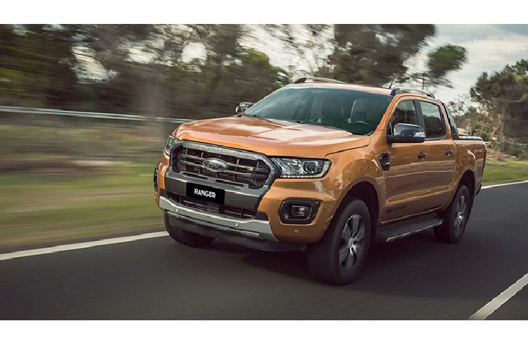  7. Ford Ranger: 1.583 xe Mẫu bán tải duy nhất lọt top xe bán chạy nhất tháng là Ford Ranger. Doanh số tháng 10/2020 của mẫu xe này đạt 1.583 xe, tăng 83 xe so với tháng trước đó. Cộng dồn 10 tháng đầu năm 2020, đã có 9.684 xe Ford Ranger đến tay khách hàng.