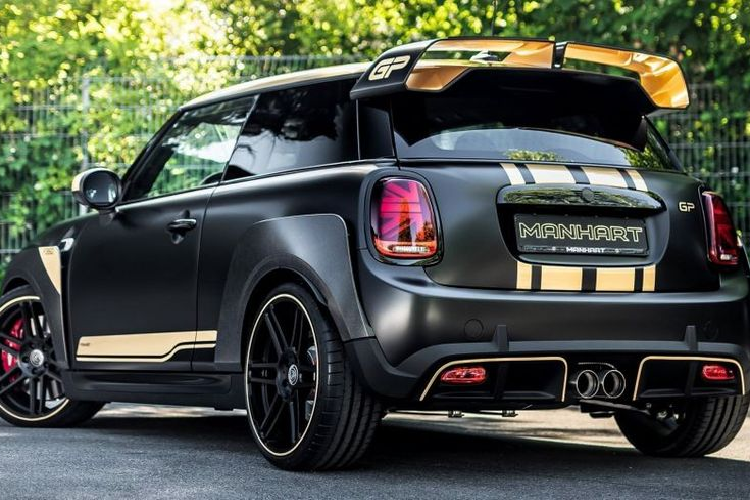 Cuối cùng, trong tương lai, Manhart sẽ tiếp tục giới thiệu thêm nhiều tùy chọn khác như ống dẫn khí sợi carbon từ ARMAspeed, hệ thống ống xả bằng thép không gỉ có điều khiển van, hai tùy chọn ống xả (có hoặc không có bộ chuyển đổi xúc tác) và các ống xả có kích thước 100 mm với lớp phủ carbon hoặc gốm. Mức giá xe MINI John Cooper Works GP sau độ hiện chưa được công bố cụ thể.