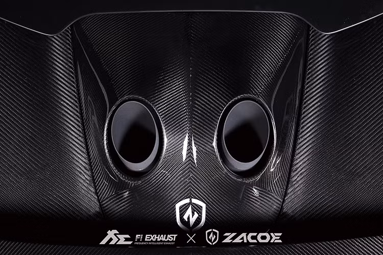 Như bạn có thể thấy, bộ chuyển đổi góp phần làm thay đổi đáng kể khu vực phía sau của 650S, với các đầu ống xả được di chuyển xuống ngay bên dưới cửa sổ phía sau.