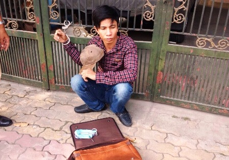 Pho Ban tuyen giao mat xe AirBlade duoc CSGT tim thay