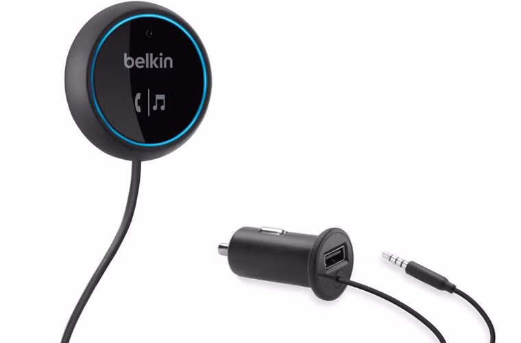 Bộ kit Bluetooth Belkin cho xe hơi cho phép xe hơi có thêm một chiếc loa không dây, bằng cách gắn bộ kit vào cổng auxiliary. Giá khoảng 80 USD cho thiết bị loại này hoặc bạn có thể sử dụng sản phẩm tương tự không cần là thương hiệu nổi tiếng.