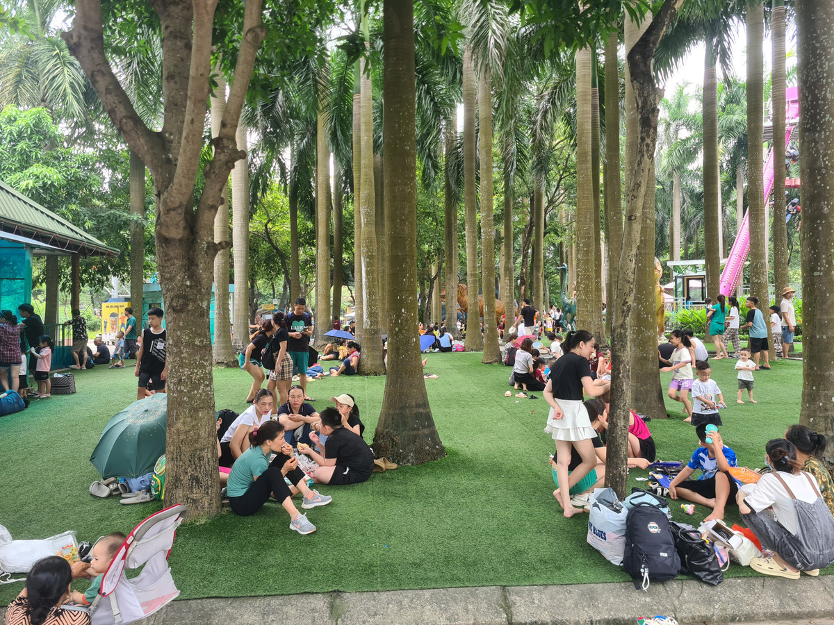 Ha Noi: Nguoi dan nuom nuop di choi le Quoc khanh 2/9-Hinh-2