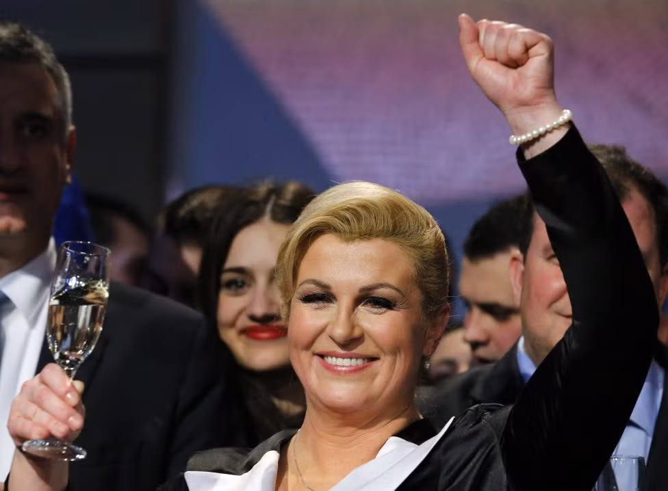 Tổng thống Croatia Kolinda Grabar-Kitarovic.