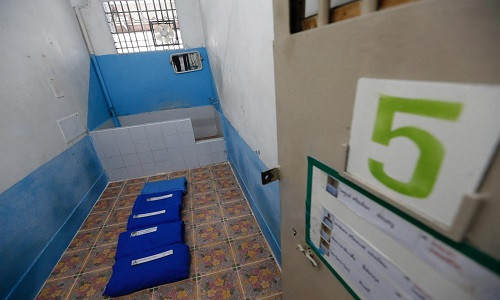 Mỗi phòng giam của nhà tù Klong Prem có kích thước 1,5mx3m dành cho 5 tù nhân.