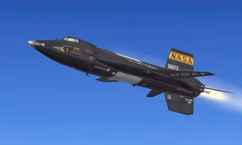 North American X-15 là loại máy bay động cơ rocket của Không quân Mỹ. Với vận tốc 7.274 km/h, không có gì ngạc nhiên khi chiếc máy bay siêu thanh này được xếp vào danh sách máy bay nhanh nhất thế giới.